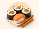 Sushi y comida oriental